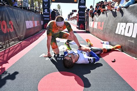 Jason West Takes Second In Close Finish At IRONMAN 70 3 Oceanside