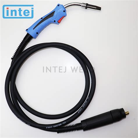 Hot Selling 24kd 3m 4m 5m Gas Cooled CO2 Euro MIG Mag Welding Torch