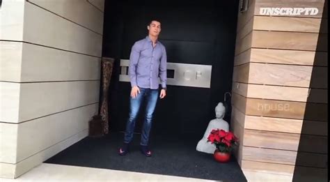 Football Player Cristiano Ronaldo at his Modern House in Madrid, Spain ...