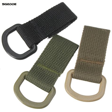 Tactical Multifunction High Strength Nylon Molle Webbing Belt D Ring ...