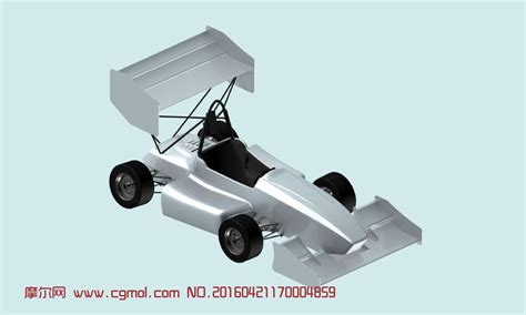 F1方程式赛车白模 汽车 运输模型 3d模型下载 3d模型网 Maya模型免费下载 摩尔网