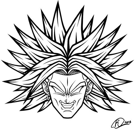 Dragon Ball Z Broly on Behance