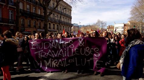 Toulouse Au Mirail comme partout les féministes sont debout