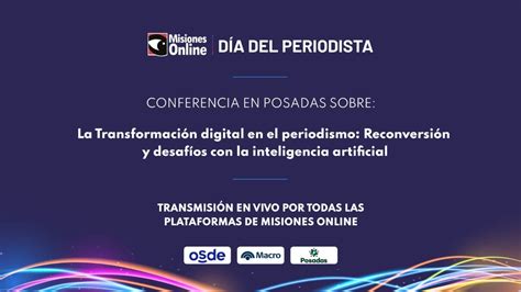 Por el Día del periodista Misiones Online realizó una conferencia sobre