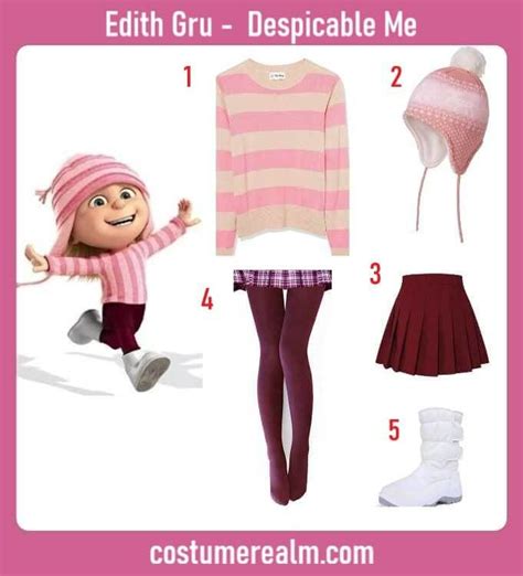 How To Dress Like Edith Gru Costume Guide For Halloween Despicable Me