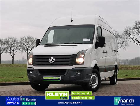 Volkswagen Crafter Tdi Car Derived Van For Sale Netherlands