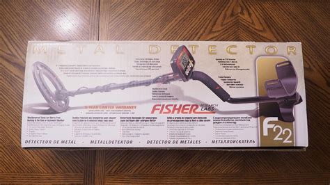 Weatherproof Searchcoil Fisher F22 Weatherproof Metal Detector