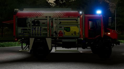 Fs Schlingmann Unimog Tlf V Fire Department Mod F R