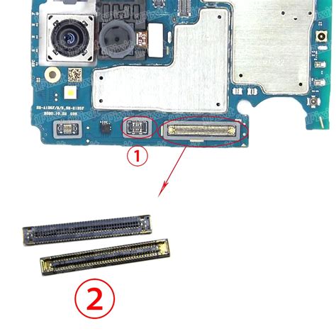 LCD Display Screen FPC Connector For Samsung Galaxy A12 A125F A125F DS