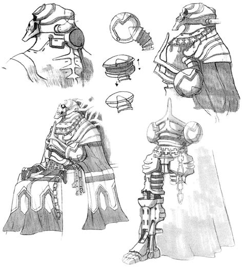 Emperor Cain - Characters & Art - Xenogears | Character art, Character design inspiration ...