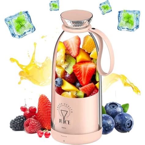 Blender Smoothie Ml Blender Mixeur M Langeur Personnel Portable