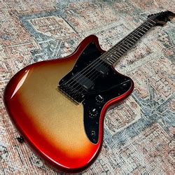 Metz Music Squier Contemporary Active Jazzmaster HH Sunset Metallic