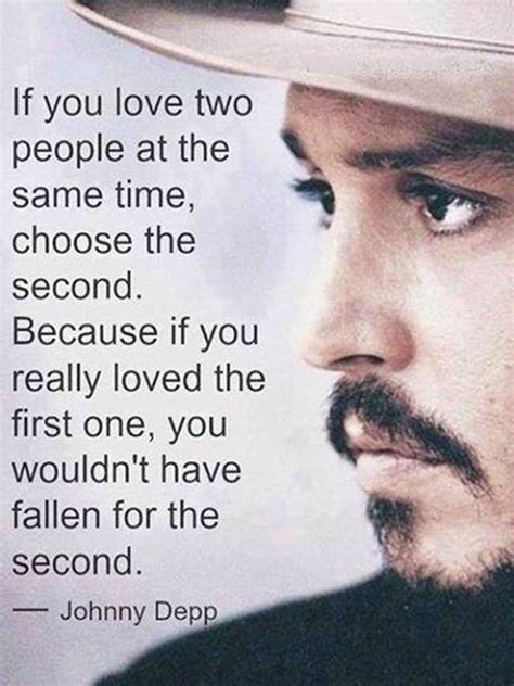 Johnny Depp On Love…