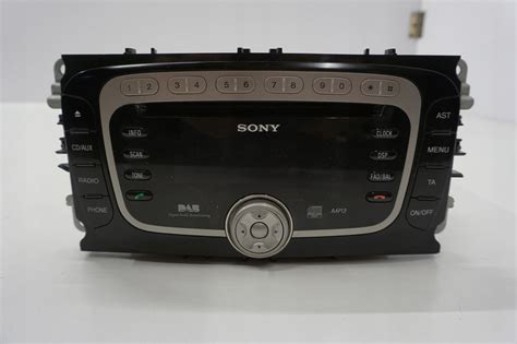 FORD FOCUS MK2 LIFT RADIO CD SONY ZMIENIARKA 12327758808 Oficjalne