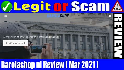 Barolashop Nl Review March Check Its Legitimacy Watch Now