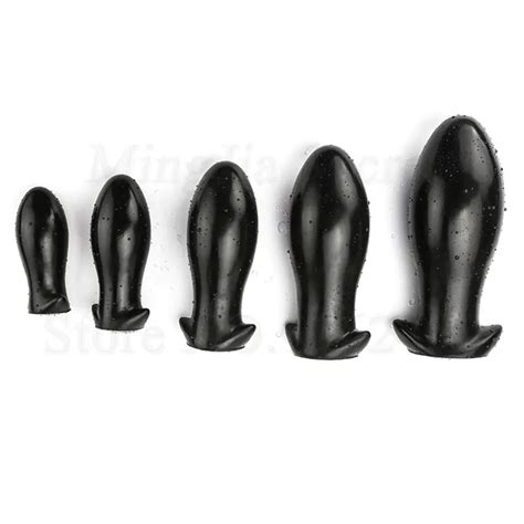 Silicone liquide énorme gode Anal godemichet Anal Prostate masseur Anus expanseur vagin bouchon