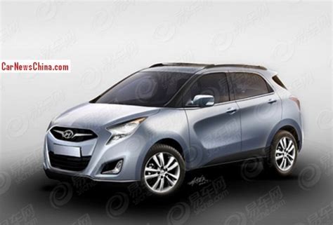 Spy Shots Renderings Of The New Hyundai Ix25 SUV For China