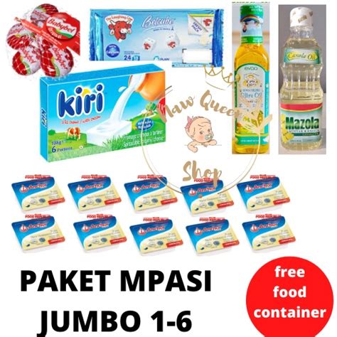 Jual Paket Mpasi Lengkap Jumbo Belcube Kiri Babybel Casa Di