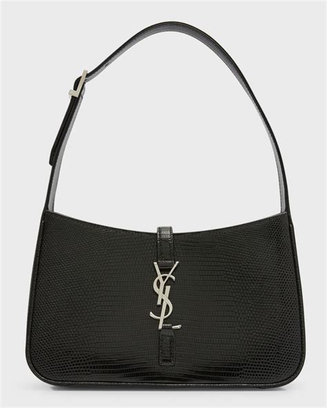 Saint Laurent Le 5 A 7 Ysl Lizard Shoulder Bag Neiman Marcus