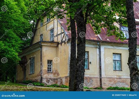 An Old Manor House In The Village Park5 Stock Photo Image Of Tower