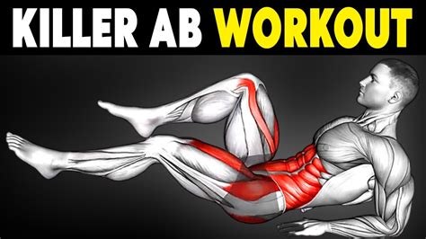 5 Minute Killer Ab Workout Get 6 Pack Abs Fast YouTube