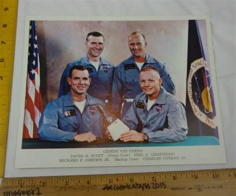 Neil Armstrong Nasa Employee Badge