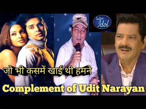 Shocking Moments From Indian Idol Season By Udit Narayan Song