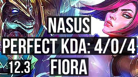 Nasus Vs Fiora Top 4 0 4 2 1m Mastery 400 Games Rank 12 Nasus