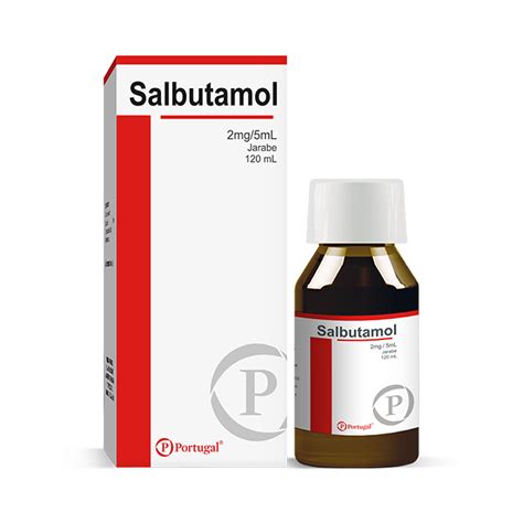 Salbutamol 2 Mg 5ml X 120 Ml C C Boticaportugal