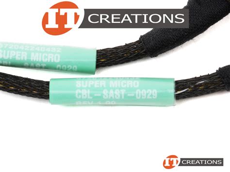 CBL-SAST-0929 SUPERMICRO OCULINK TO MINI SAS HD 57CM CABLE - SFF-8611 ...