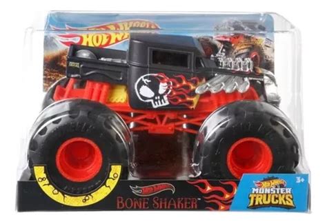 Hot Wheels Monster Trucks 1 24 Boneshaker Mattel