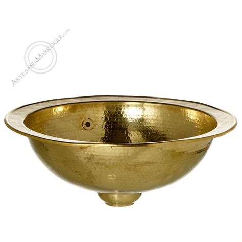 Lavabo De Cobre Cm Artesan A Marroqu