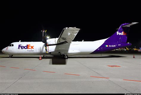 EI GUR FedEx Feeder ATR 72 600F 72 212A Photo By Mario Ferioli ID