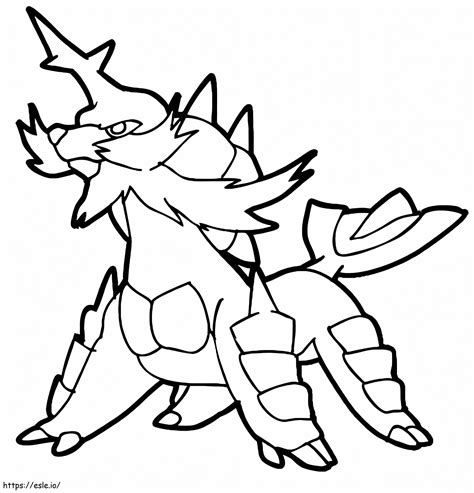 Printable Samurott Coloring Page