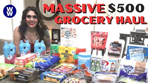 MASSIVE 500 GROCERY HAUL SAM S CLUB KROGER NEW FOOD FINDS