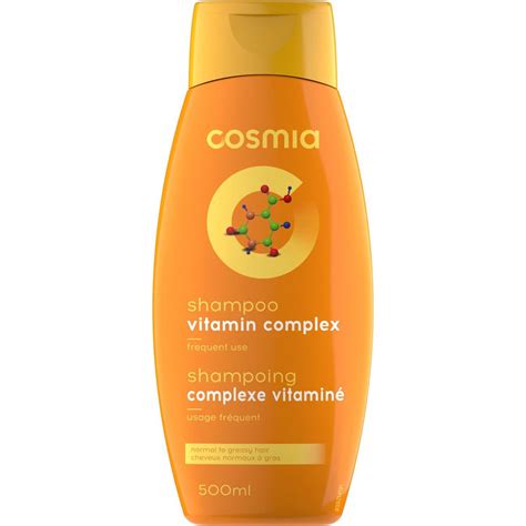 COSMIA Cosmia shampooing aux agrumes cheveux normaux à gras 500ml 500ml