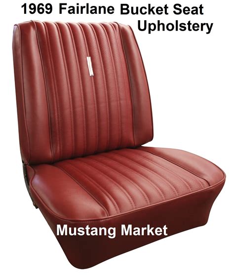 1969 69 Fairlane Bucket Seat Upholstery