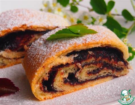Рулеты с шоколадной начинкой – кулинарный рецепт