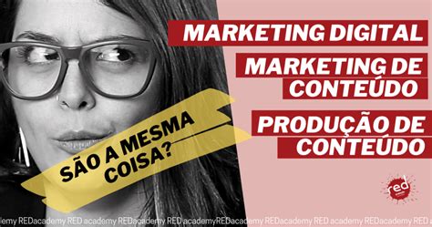 Marketing Digital E Marketing De Conteúdo São A Mesma Coisa Red