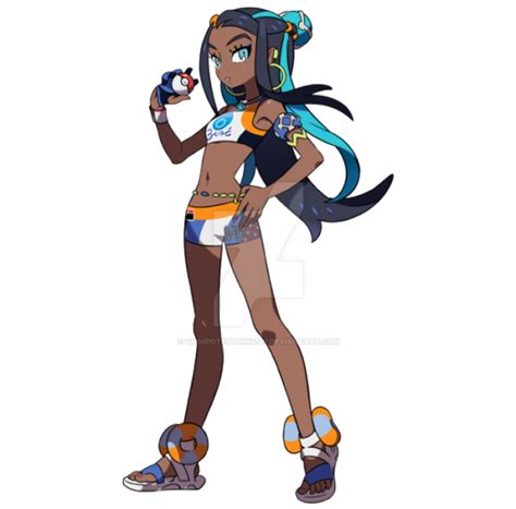 Nessa The Water Type Gym Leader By Omnipotentking103 On Deviantart