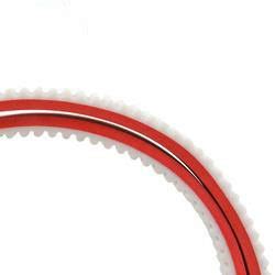 Power Transmission Htd M Industrial Pu Timing Belt With Red Rubber