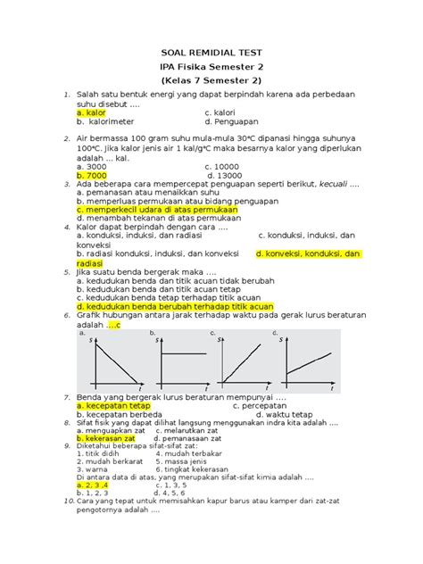 Pdf Soal Remidial Test Sem Dokumen Tips