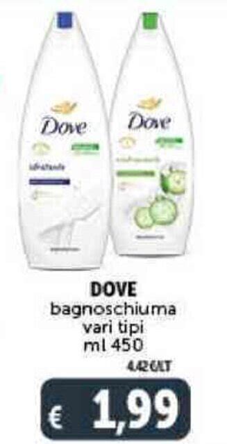 Dove Bagnoschiuma Vari Tipi Ml Offerta Di Deco Supermercati