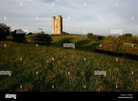 Broadway Tower Worcestershire Cotswolds England Uk Stock Photo Alamy