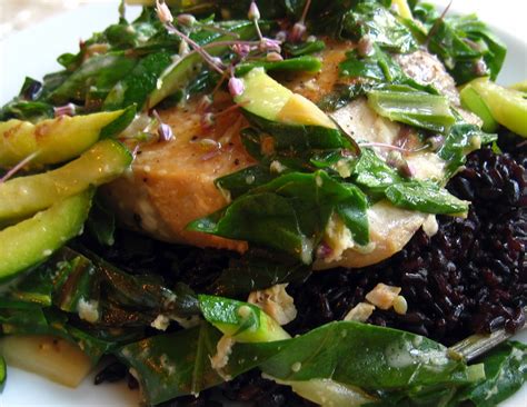 Cook Food. Mostly Plants.: Moonfish with Coconut Milk, Zucchini, and Chard