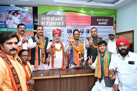 Chhattisgarh By Poll Ruling Bjp Retains Raipur City South Assembly Seat