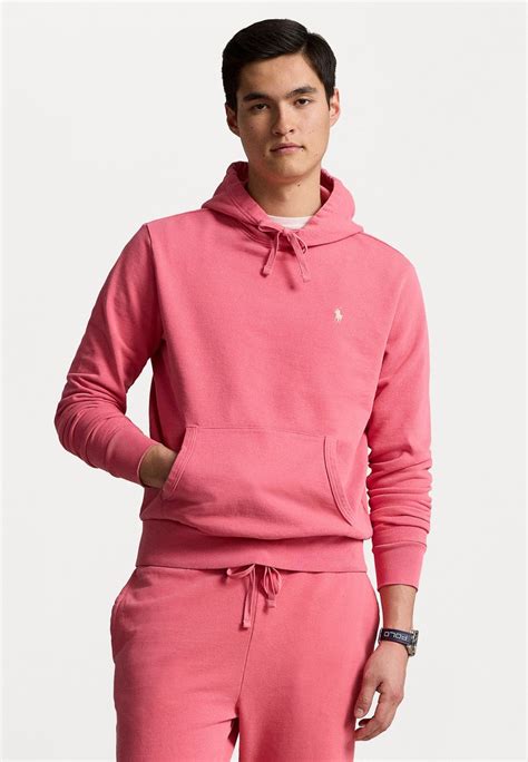 Polo Ralph Lauren Hood Long Sleeve Kapuzenpullover Pale Red Hellrot