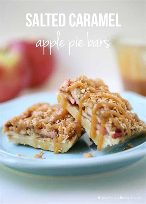 Caramel Apple Pie Bars I Heart Nap Time