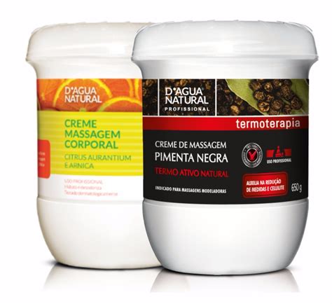 Creme Massagem Pimenta Negra E Citrus Arnica G R Em