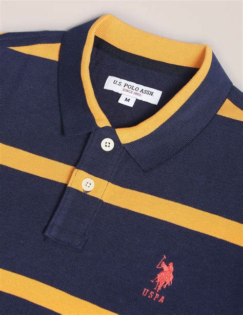 Horizontal Stripe Polo Shirt Us Polo Assn India